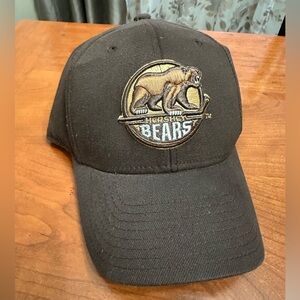 HERSHEY BEARS Logo fitted baseball Cap Hat AHL Minor League Hockey size S/M